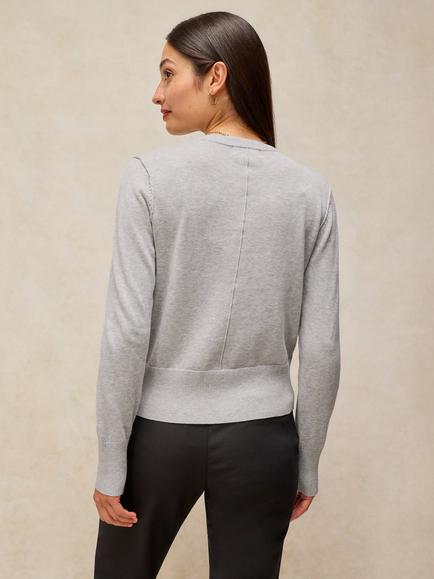 White Stuff Lois Cardigan, Grey Marl - view 2, Grey Marl