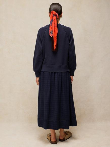 White Stuff Carter Dress, Dark Navy - view 2, Dark Navy