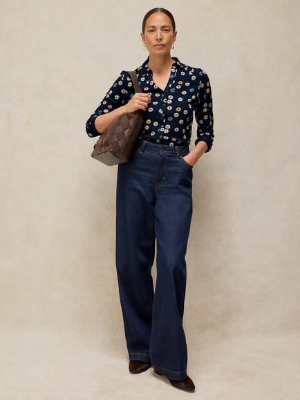 White Stuff Annie Shirt, Navy, Navy