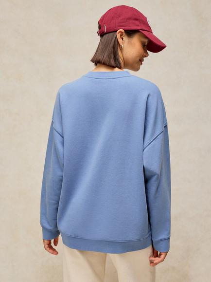 White Stuff Cleo Sweatshirt, Blue - view 2, Blue