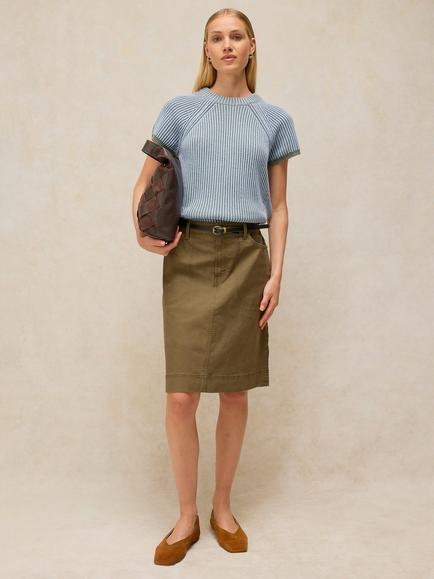 White Stuff Tia Skirt, Khaki Green, Khaki Green