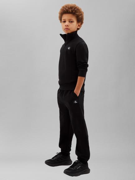 Calvin Klein Kids' Relaxed Drawstring Joggers, Black, Black