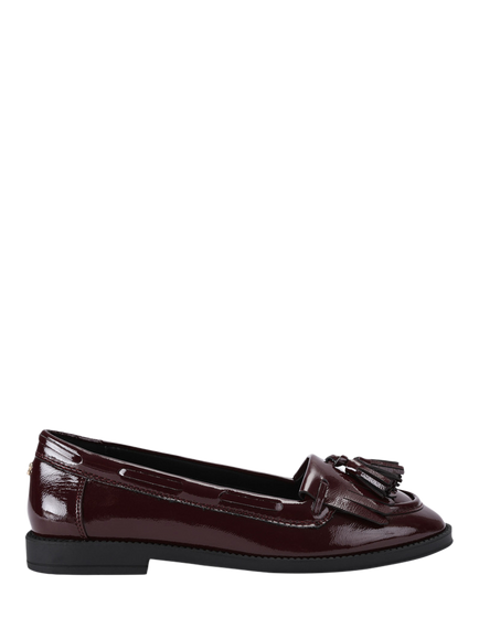 Carvela Ambra Tassel Loafers, Wine