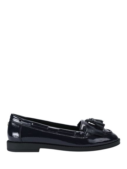 Carvela Ambra Tassel Loafers, Navy
