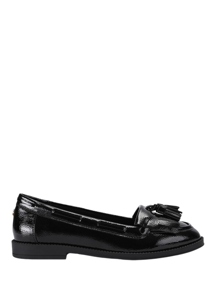 Carvela Ambra Tassel Loafers, Black