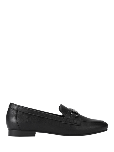 Carvela Valentina Faux Leather Loafers, Black, Black
