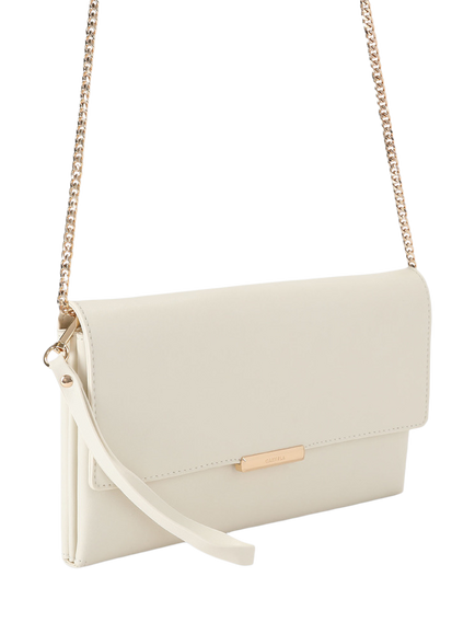 Carvela Amelia Clutch Bag, White - view 2, White