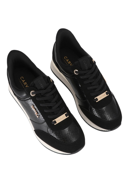 Carvela Arezzo Lace Up Trainers - view 2, Black