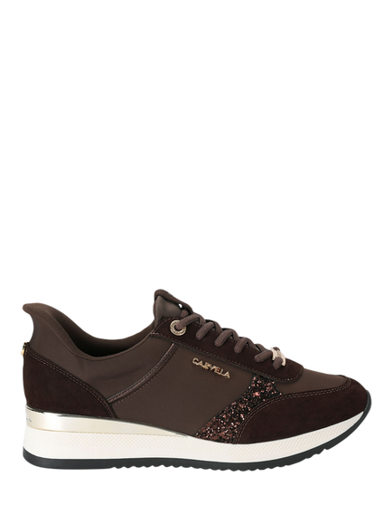 Carvela Arezzo Lace Up Trainers, Brown
