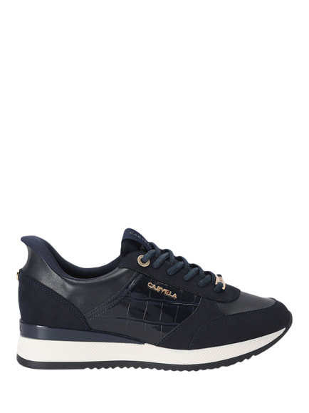 Carvela Arezzo Lace Up Trainers, Navy