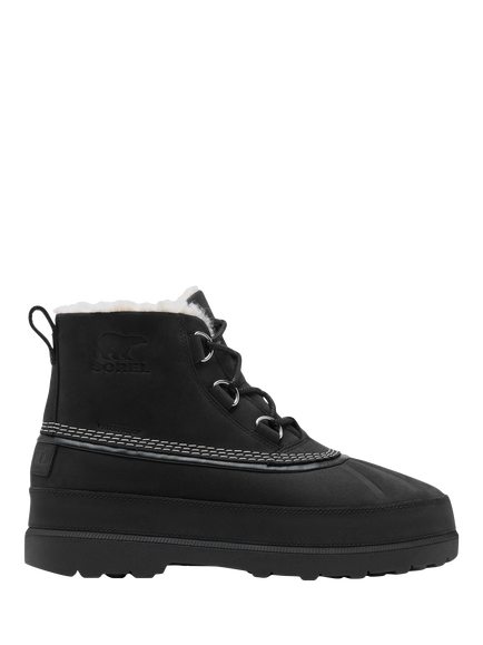 SOREL Ambler Fireside Waterproof Chukka Boots, Black/Dark Stone, Black/Dark Stone