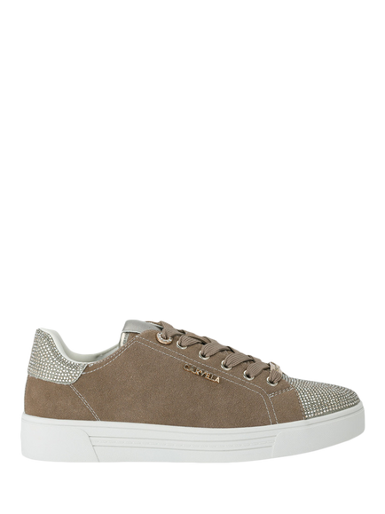 Carvela Daze Toe Cap Embellished Trainers, Multi, Multi