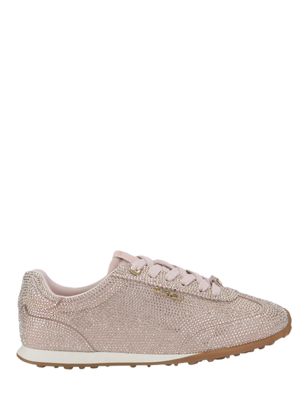 Carvela Martina Lace Up Trainers, Pink