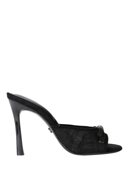 Carvela Isabella Lace Court Shoes, Black, Black