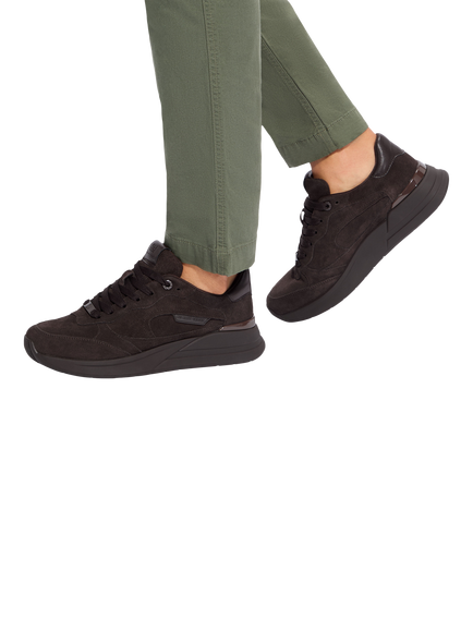 KG Kurt Geiger Jake Suede Trainers - view 2, Brown