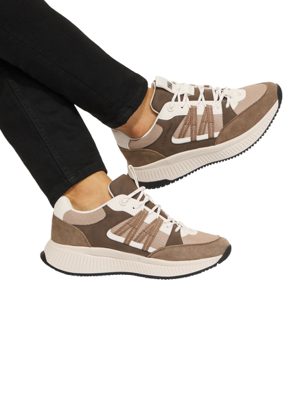KG Kurt Geiger Jasper Webbing Trainers - view 2, Brown