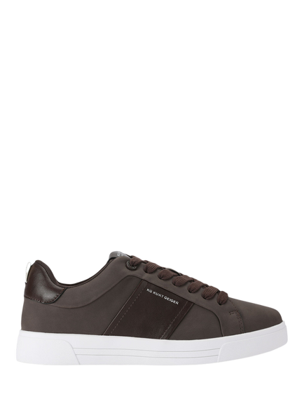 KG Kurt Geiger Noah Lace Up Trainers, Brown, Brown