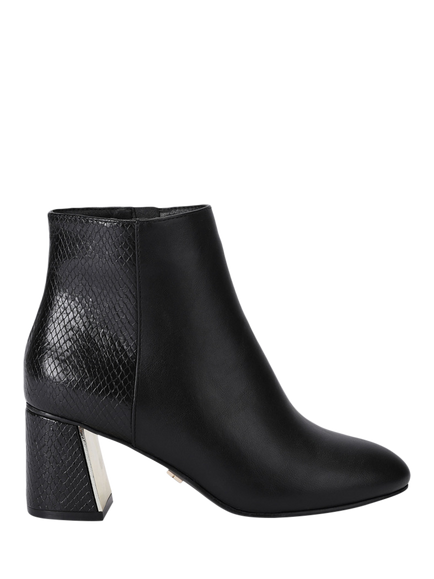 KG Kurt Geiger Hazel Heeled Ankle Boots, Black, Black
