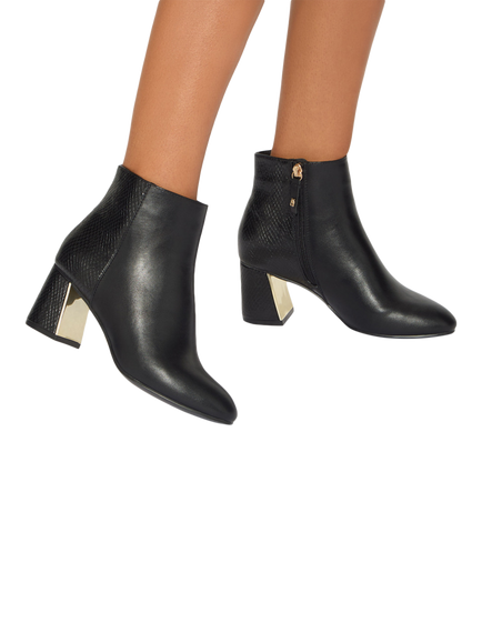 KG Kurt Geiger Hazel Heeled Ankle Boots, Black - view 2, Black