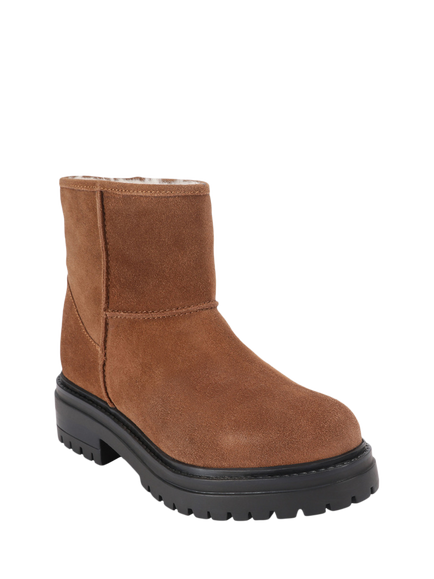 KG Kurt Geiger Snow Suede Boots, Tan - view 2, Tan