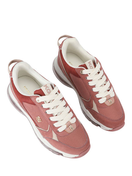 KG Kurt Geiger Luna Trainers, Pink Comb - view 2, Pink Comb