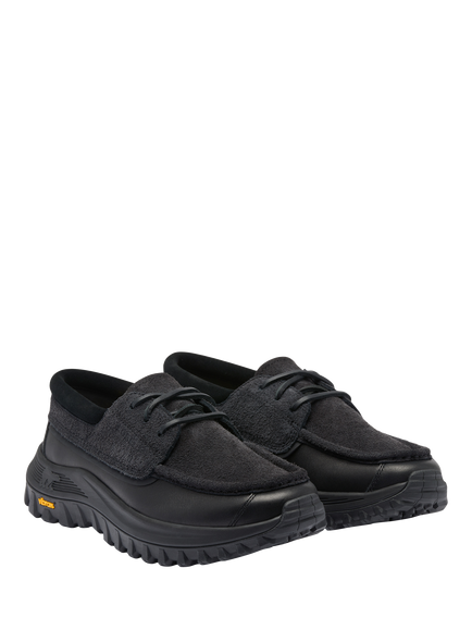 SOREL Callsign Northwater Suede Shoes, Black/Black - view 2, Black/Black