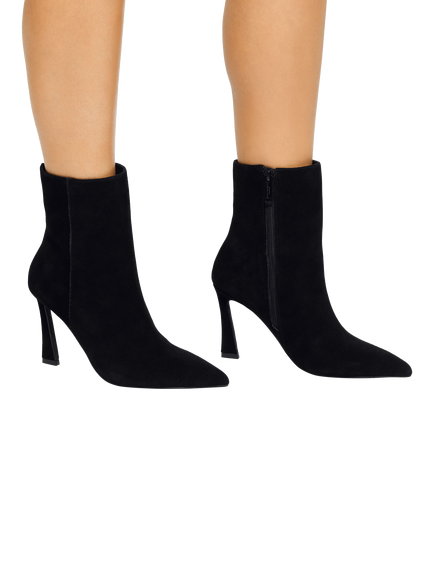 Kurt Geiger London Annabel Heeled Ankle Boots, Black - view 2, Black