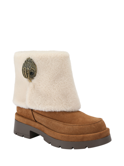 Kurt Geiger London Blighty Cozy Cuff Boots, Multi - view 2, Multi