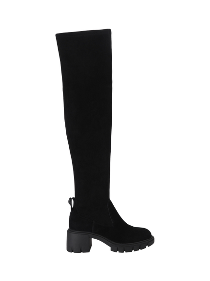 Kurt Geiger London Clarence Over The Knee Boots, Black, Black