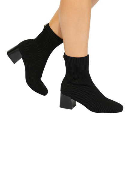 Kurt Geiger Ladbroke Block Ankle Boots, Black - view 2, Black