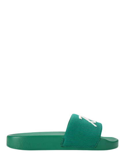 Kurt Geiger London Kurt's Cabana Kurt Meena Slider Sandals, Green