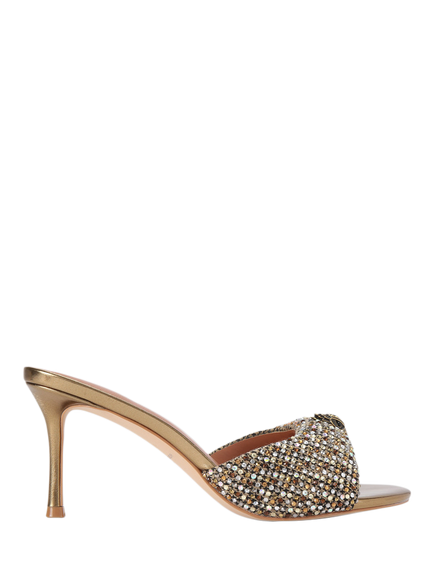 Kurt Geiger London Oxford Embellished Mule Sandals, Gold, Gold