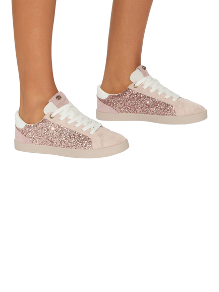 KG Kurt Geiger Britton Sparkle Embellished Trainers - view 2, Multi