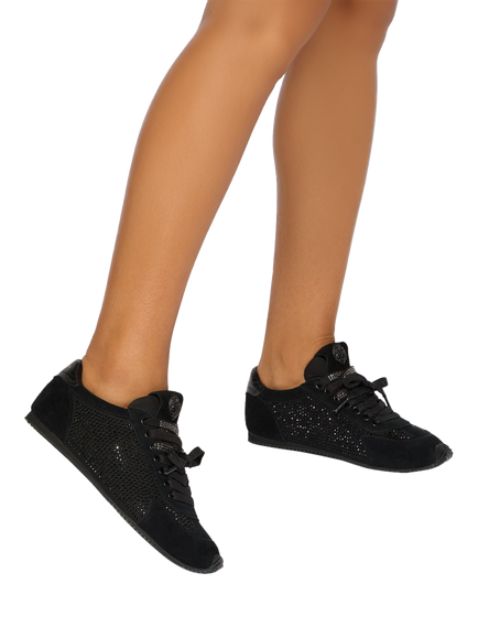 Kurt Geiger London Isling Trainers, Black - view 2, Black