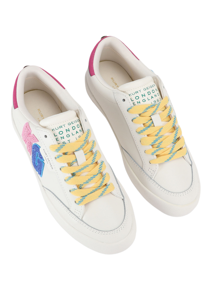 Kurt Geiger London Chunky Trainers, Multi - view 2, Multi