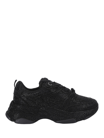 Kurt Geiger London Embellished Trainers, Black, Black