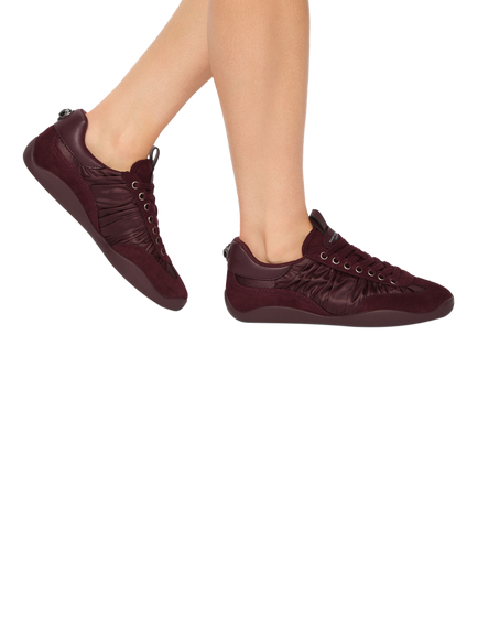 Kurt Geiger London Sterling Trainers, Red Wine - view 2, Red Wine