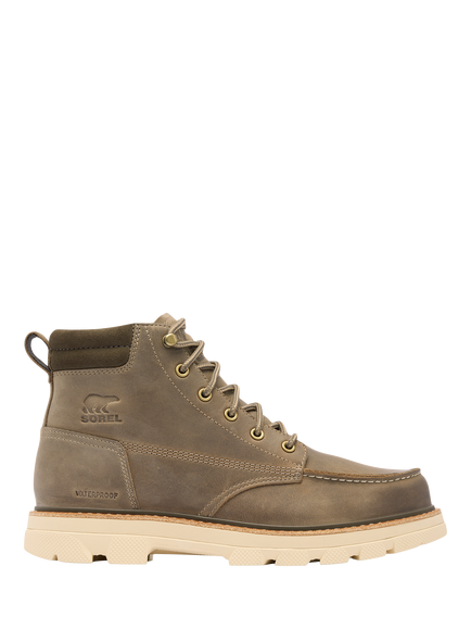 SOREL Lark-47 Moc Toe Waterproof Boots, Wet Sand, Wet Sand
