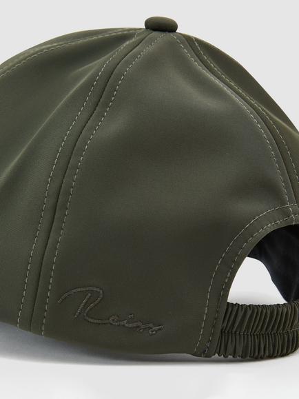 Reiss Caleb Hat, Dark Green - view 2, Dark Green