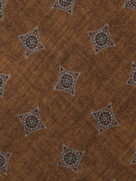 Reiss Arrigo Silk Tie, Burnt Orange - view 2, Burnt Orange