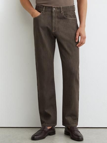 Reiss Bishops Gate Jeans, Brown, Brown