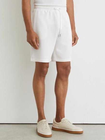 Reiss Renly Jogger Shorts, White