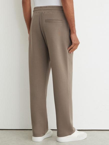 Reiss Form Trousers, Navy - view 2, Mushroom Brown