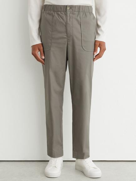 Reiss Snap Cotton Rich Chinos, Sage Green