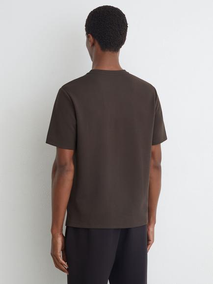 Reiss Cole Crew Neck T-Shirt, Brown - view 2, Brown
