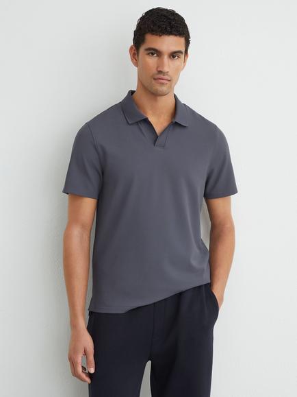 Reiss Dover Polo Shirt, Airforce Blue, Airforce Blue