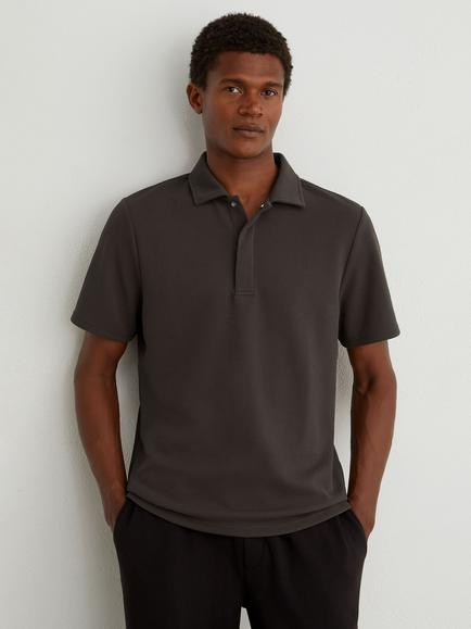 Reiss Reed Polo Shirt, Brown, Brown