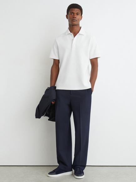Reiss Reed Polo Shirt, White