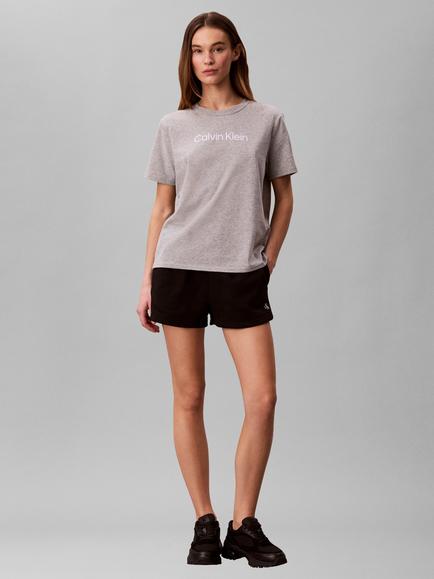 Calvin Klein Breathable Quick-Dry Travel T-Shirt, Mid Grey, Mid Grey