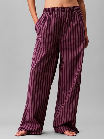 Calvin Klein Covered Poplin Women's Pyjama Bottoms, Multi, Multi
